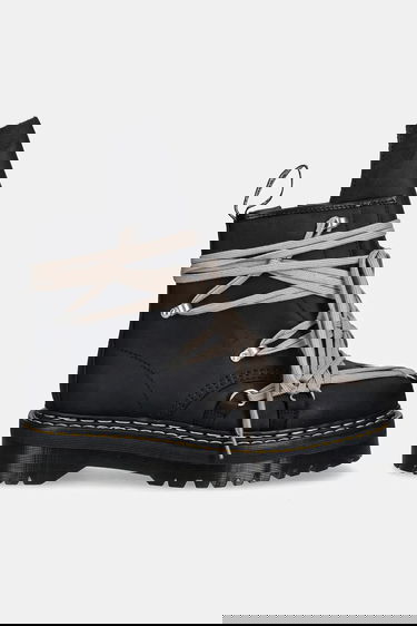 Superge in čevlji Rick Owens Rick Owens DRKSHDW x Dr. Martens 1460 Quad Sole Megalace® Boot Črna | DM02E6812.8001, 1
