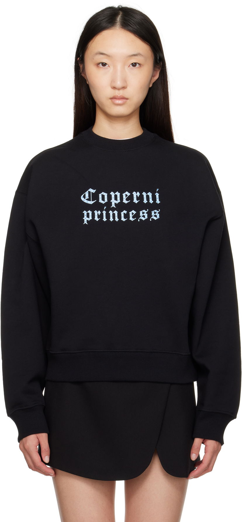 Pulover Coperni Coperni Princess Sweatshirt Črna | DJS161F5018