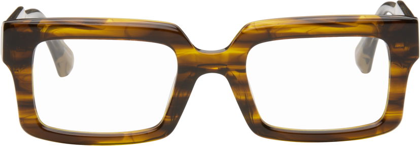 Sončna očala Vivienne Westwood Vivienne Westwood Orb Rectangular Glasses Rjava | VW106312751