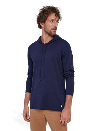 Pulover Polo by Ralph Lauren Sweatshirt Hoodie Mornarica | 714844760001