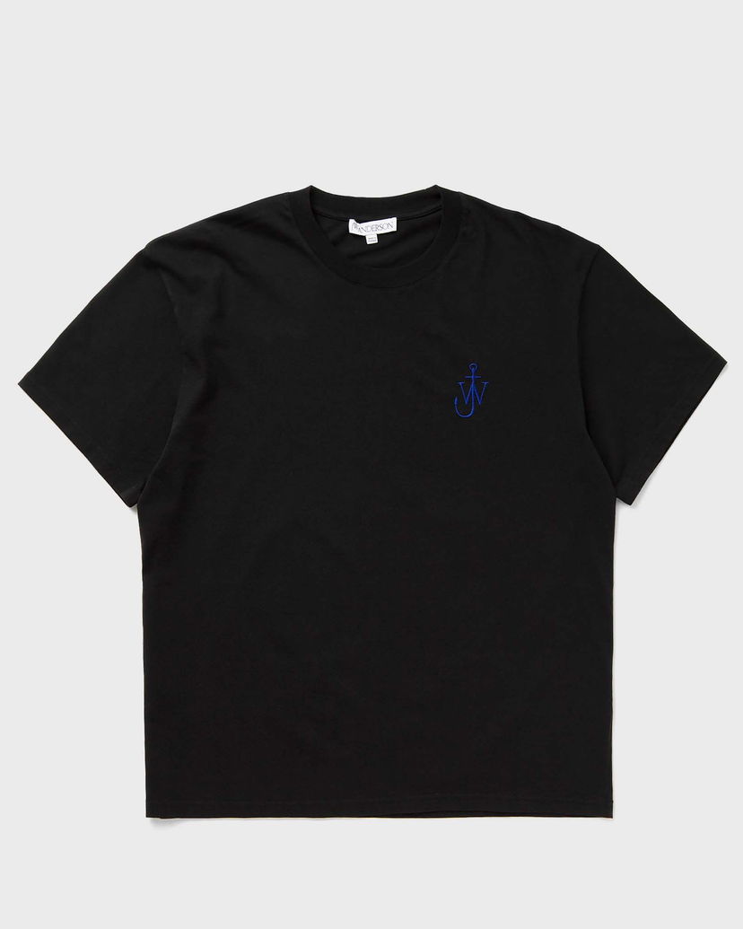 Majica JW Anderson ANCHOR EMBROIDERY BACK PRINT T-SHIRT Črna | JT0241-PG1387-999