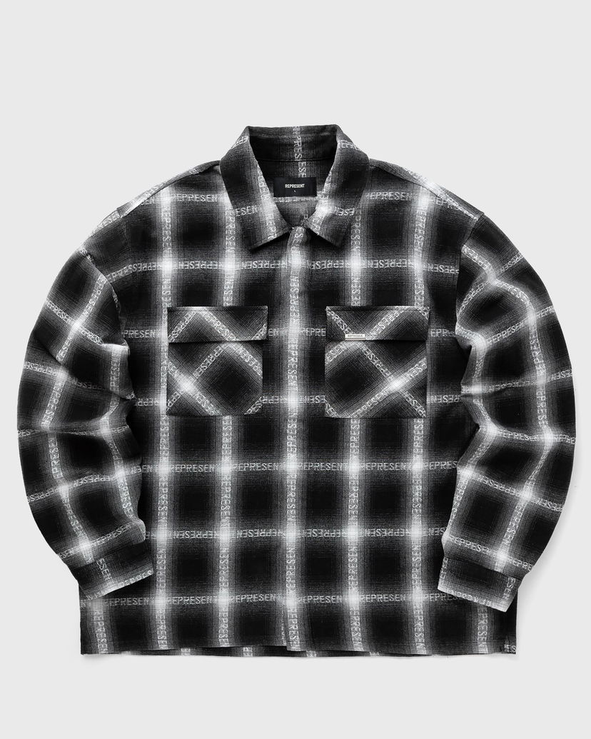Srajce Represent Clo Represent FLANNEL SHIRT Črna | ML2001-07