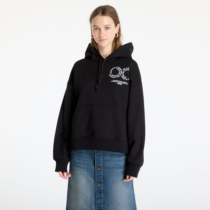 Pulover Carhartt WIP Carhartt WIP Hooded Rotation Sweatshirt Črna | I034690.0D2XX