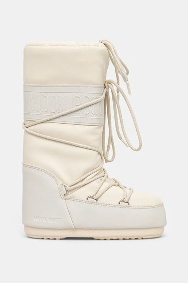 Superge in čevlji Moon Boot MB ICON RUBBER Boots Bež | 80D1402760.L002, 1