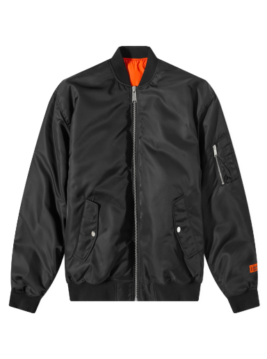 Jakna HERON PRESTON 8 Ball Nylon Bomber Jacket Črna | HMEH007S23FAB0011001