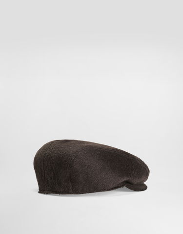 Kapa Dolce & Gabbana Dolce & Gabbana Wool and Llama Flat Cap Rjava | GH587AFU2PXM0682, 1