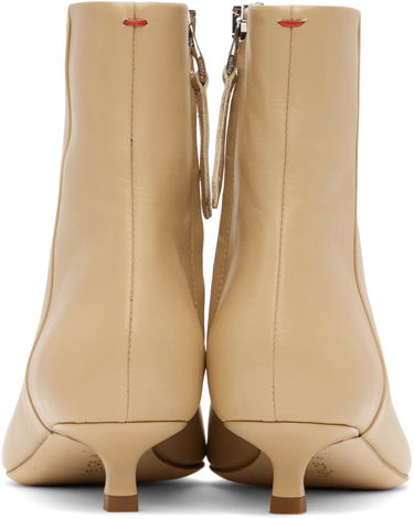 Nega čevljev Aeyde Aeyde Sofie Kitten Heel Ankle Boots Bež | A11-AB-RMAP35KT-223-957-007, 1