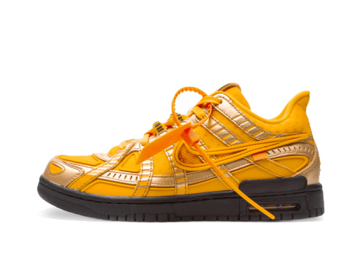 Superge in čevlji Nike Off-White x Air Rubber Dunk "University Gold" Oranžna | CU6015-700