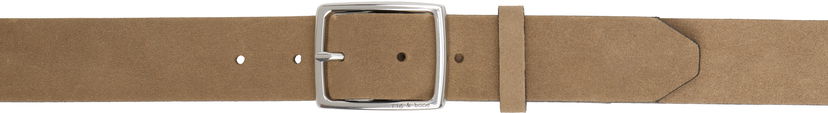 Pasovi rag & bone Rag & Bone Rugged Suede Belt Bež | MIA24FB1017SU17