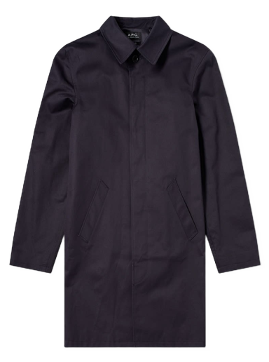 Plašči A.P.C. City Coat Mornarica | COZBA-H01103-IAK