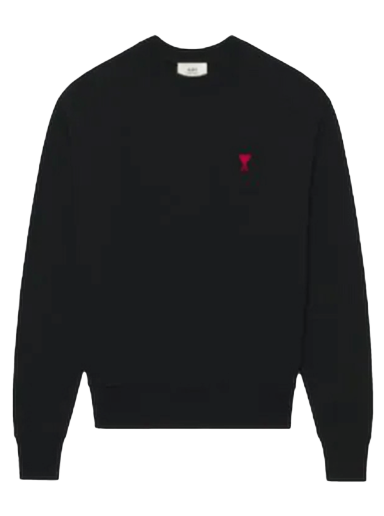 Pulover AMI Sweatshirt Črna | BFUSW001 730 001
