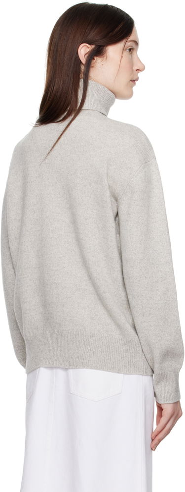 Pleteni pulover A.P.C. Women's Turtleneck Sweater Siva | WSAAX-F23347, 2