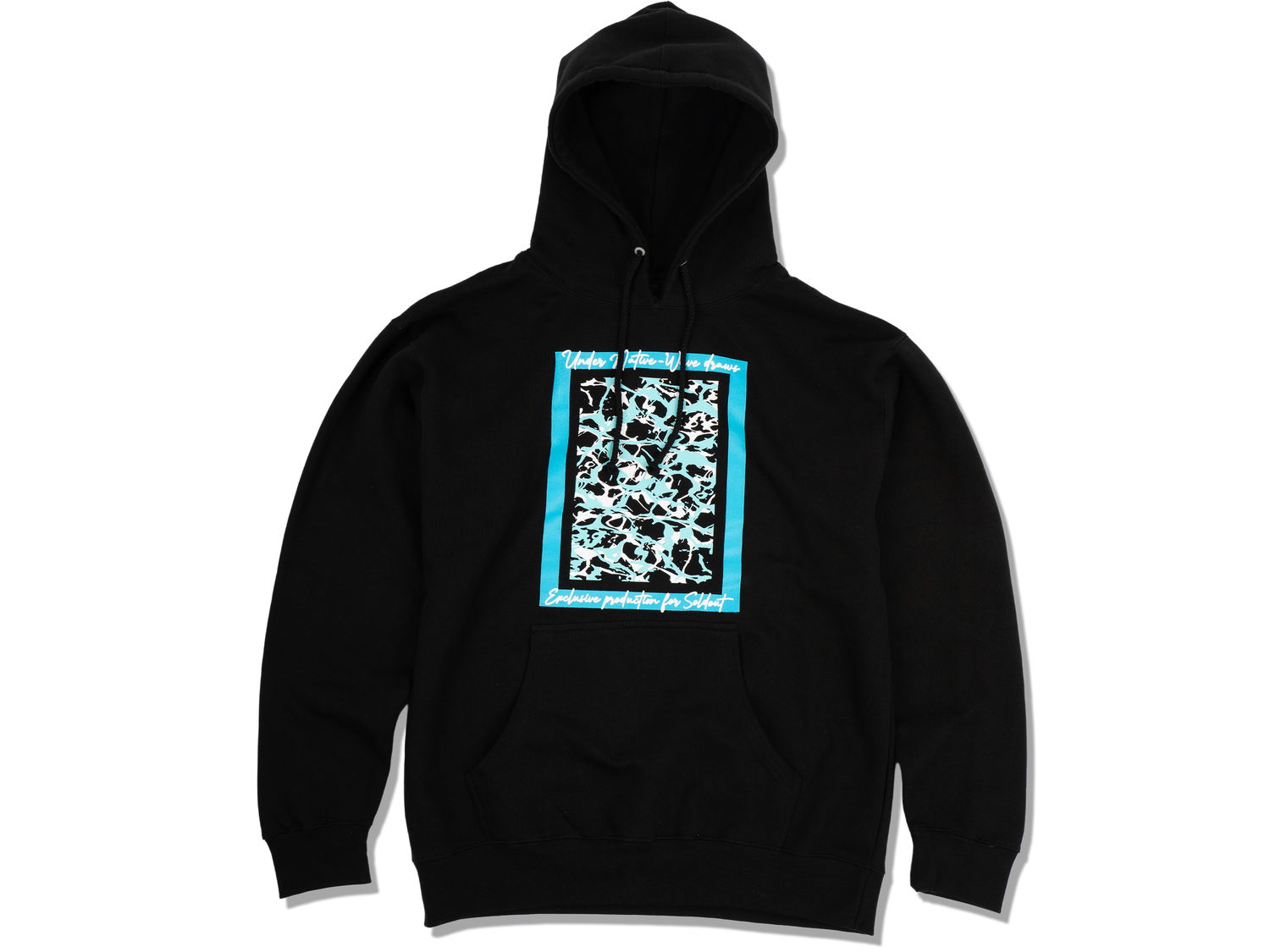 Pulover Under Native Wave Draws Hoodie Črna | UN18, 0