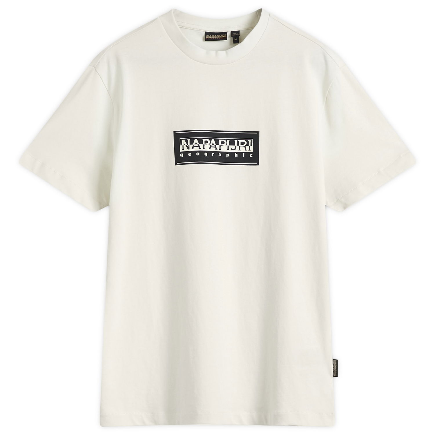 Majica Napapijri Men's Box Logo T-Shirt, Size Large Bela | NP0A4I3LN1A1, 1