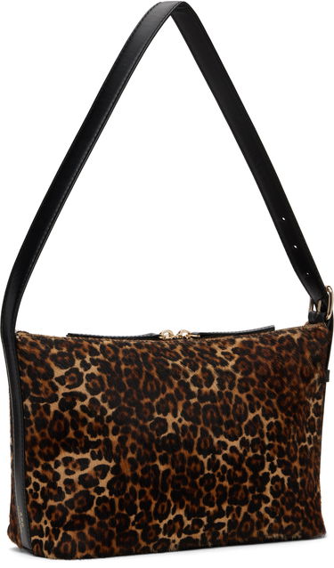 Torba za čez ramo A.P.C. Leopard Print Shoulder Bag Rjava | PXCAU-F61974, 1