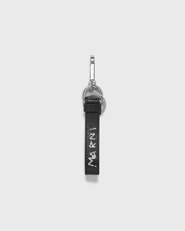 Obeski za ključe Marni Marni Leather Keychain Črna | PCMI0018A2-00N99, 1