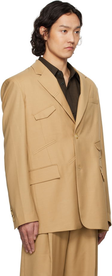 Jakna Feng Chen Wang Feng Chen Wang Multi Slash Blazer Bež | FUS19JK01B, 1