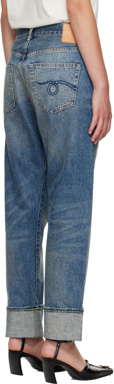 Kavbojke R13 R13 Cuffed Crossover Jeans Modra | R13WD193-D324B, 2