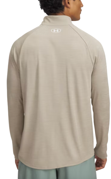 Pulover Under Armour Under Armour Tech Textured 1/2 Zip Sweatshirt Bež | 1382797-299, 2