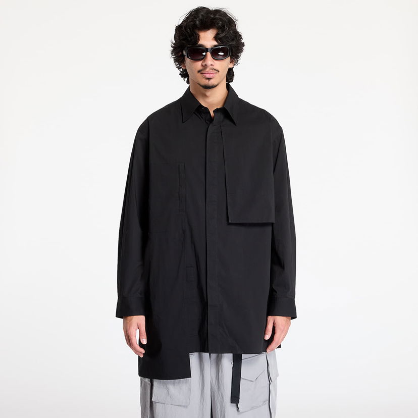 Srajce Y-3 Sporty Cotton Shirt Črna | IR7111