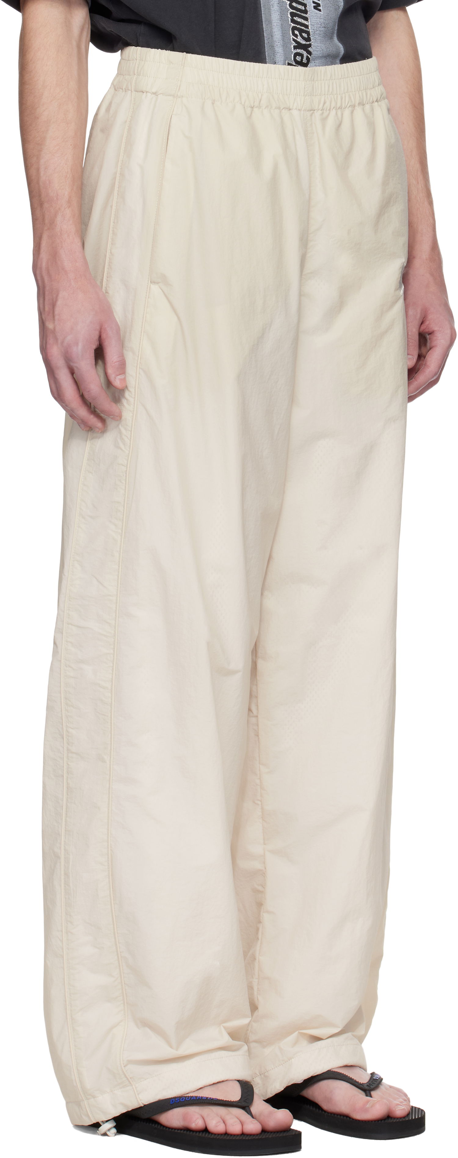Trenirka Alexander Wang Alexander Wang Track Pants Bež | UWC2254116, 1