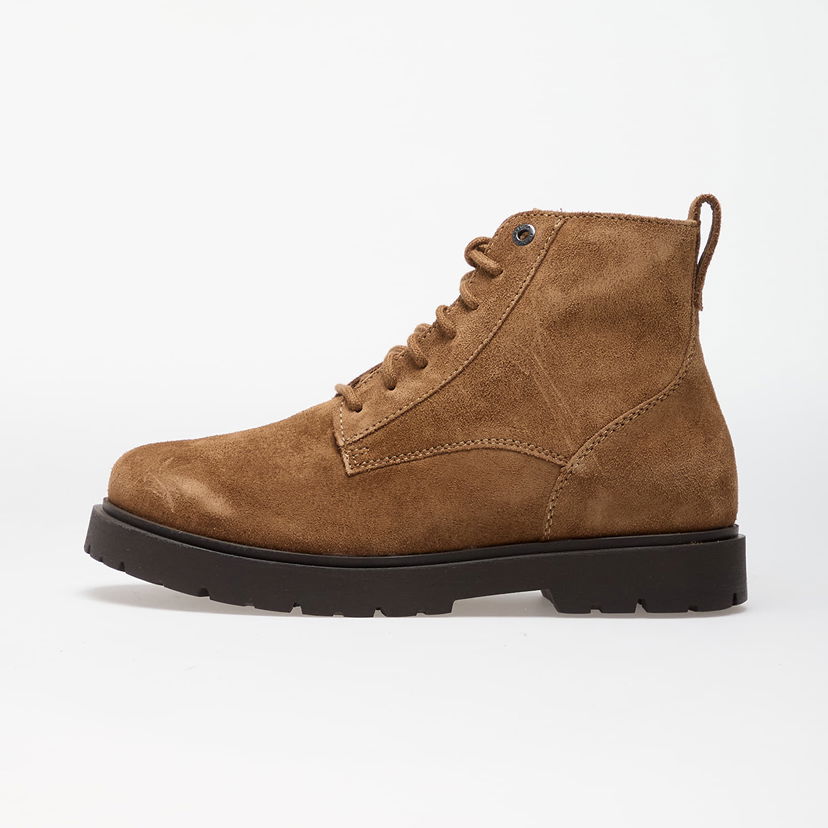 Superge in čevlji Birkenstock Birkenstock Highwood Lace Mid Suede Boots Rjava | 1030908