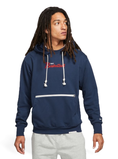 Pulover Nike Dri-Fit Standard Issue Pullover Hoodie Mornarica | DA5942-419