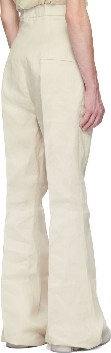 Hlače Rick Owens Rick Owens Hollywood Dirt Bolan Flare Trousers Bež | RR01E5351 TWL, 2