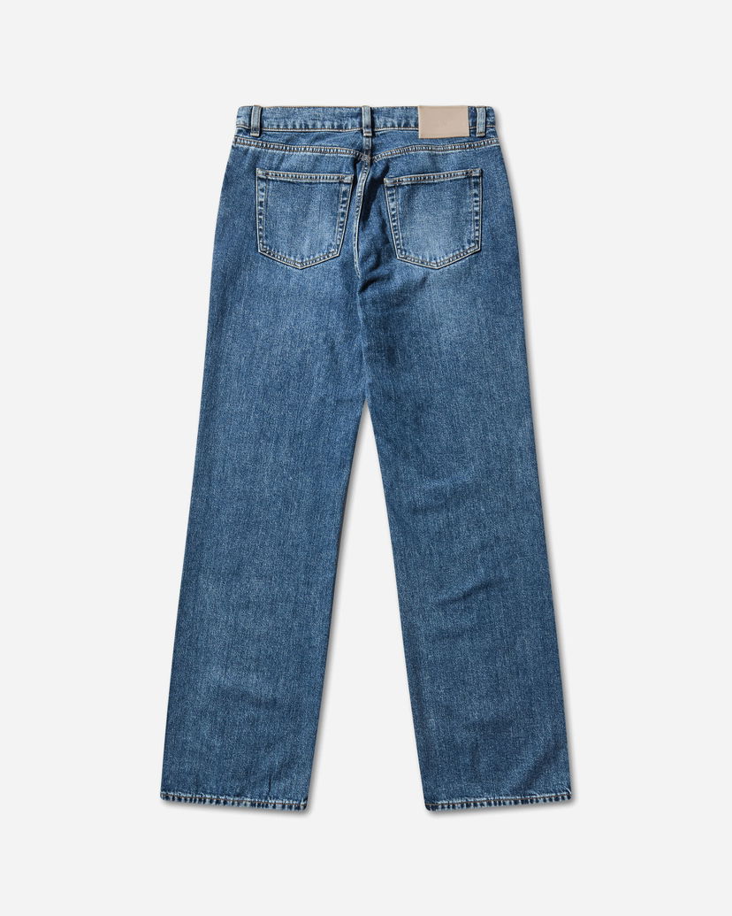 Kavbojke OUR LEGACY Carlson Cut Jeans Rodeo Wash Modra | M4255RR 001