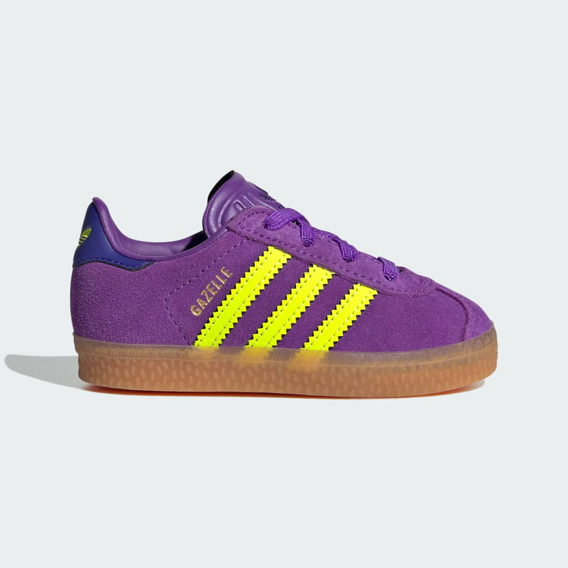 Superge in čevlji adidas Originals Gazelle Comfort Closure Elastic Laces Lila | JP7136