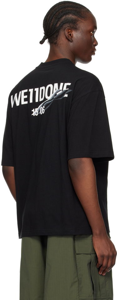 Majica We11done Wave T-Shirt Črna | WD-TT1-23-992-U-BK, 2