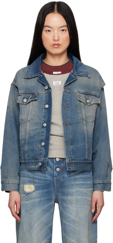 Jakna Maison Margiela MM6 Maison Margiela Faded Denim Jacket Modra | S52AM0319 M30017, 0