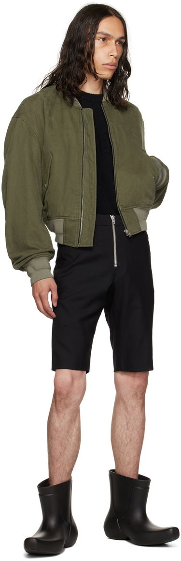 Bomber jakna We11done We11done Dropped Shoulder Bomber Jacket Zelena | WD-JP3-23-014-U-KK, 3