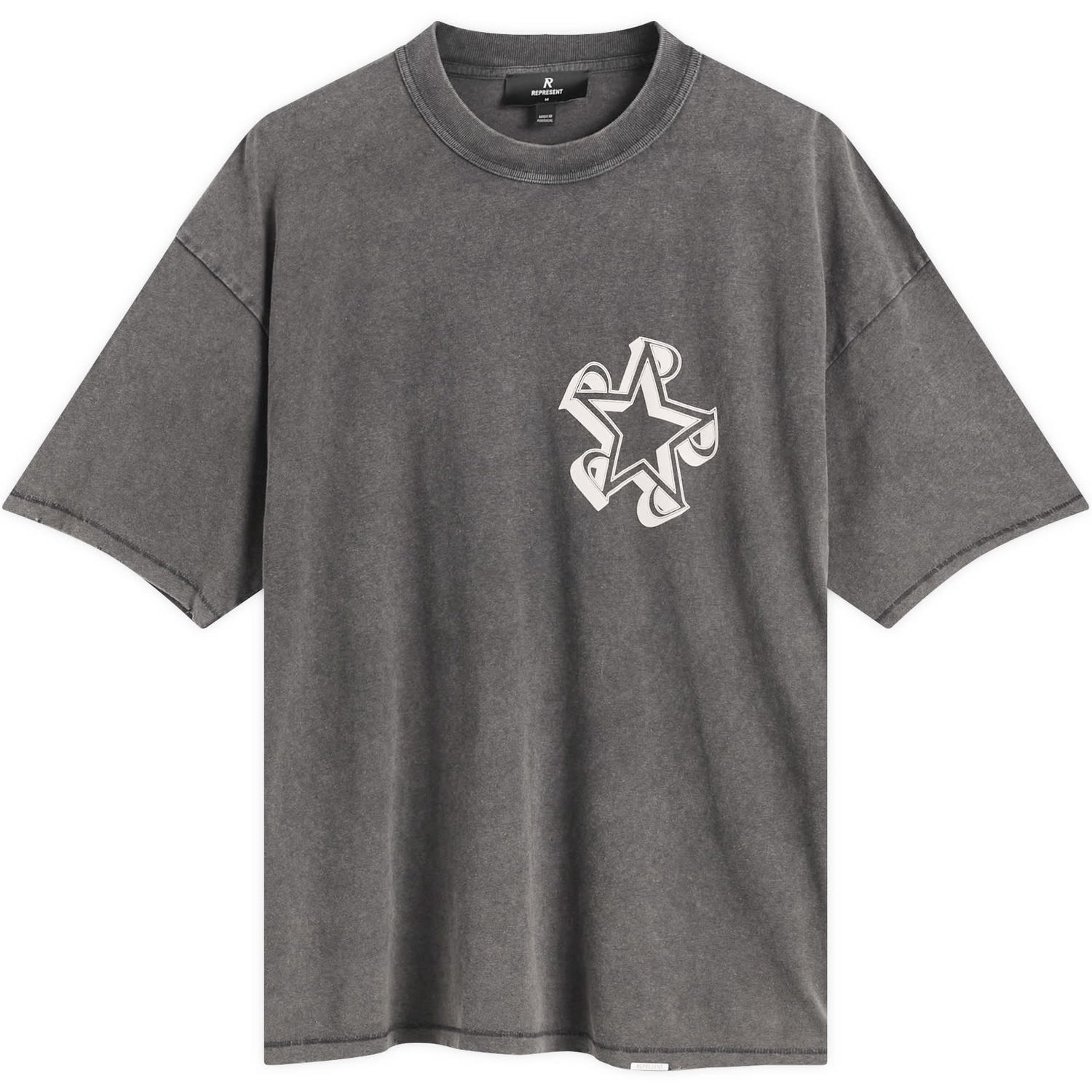 Majica Represent Clo Initial Star T-Shirt, Size X-Small Siva | MLM100172-47, 1