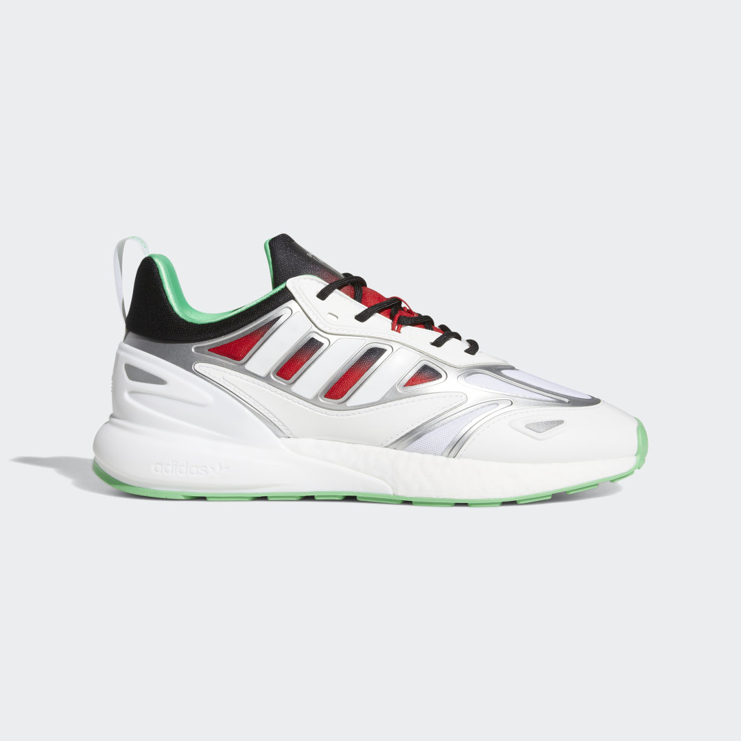Superge in čevlji adidas Originals ZX 2K Boost "Gamora" Bela | GX1205, 0