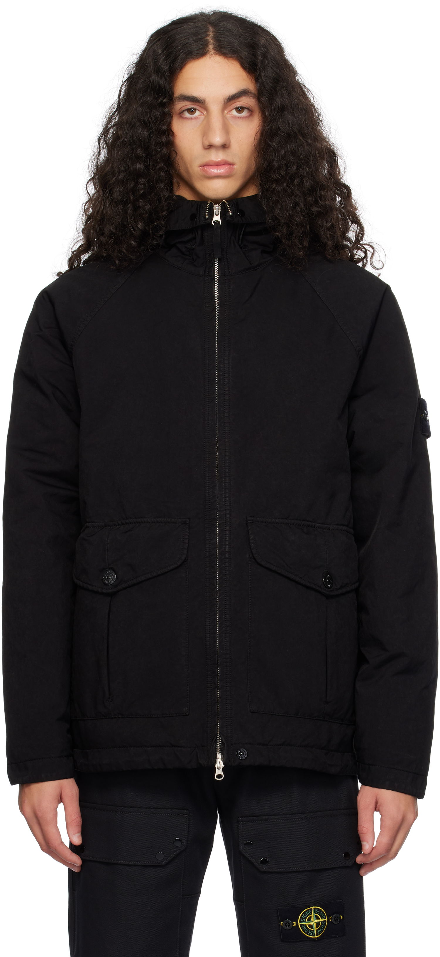 Plašči Stone Island Down Jacket Črna | 811541649, 0