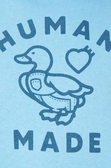 Pulover Human Made Graphic Print Hoodie Modra | HM27CS028, 5