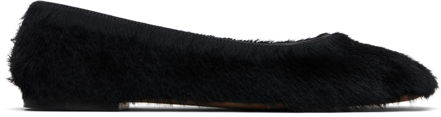 Oblačila The Row The Row Square Ballerina Flats Črna | F1598-L315, 0