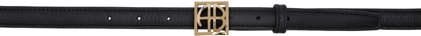 Pasovi Anine Bing Leather Belt With Metal Buckle Črna | A-12-10461-000