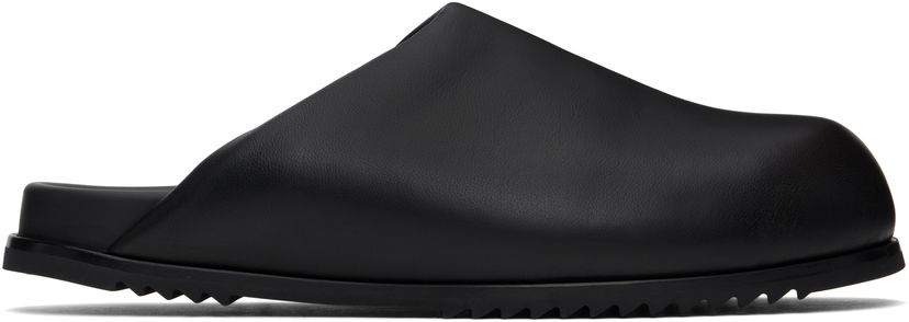 Obleke Rick Owens Rick Owens Hollywood Granola Mules Črna | RU01E5809 LBYPA