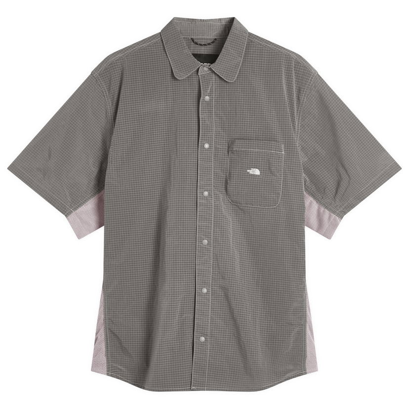Srajce The North Face Fabric Mix Short Sleeve Shirt Siva | NF0A8CKHA0M