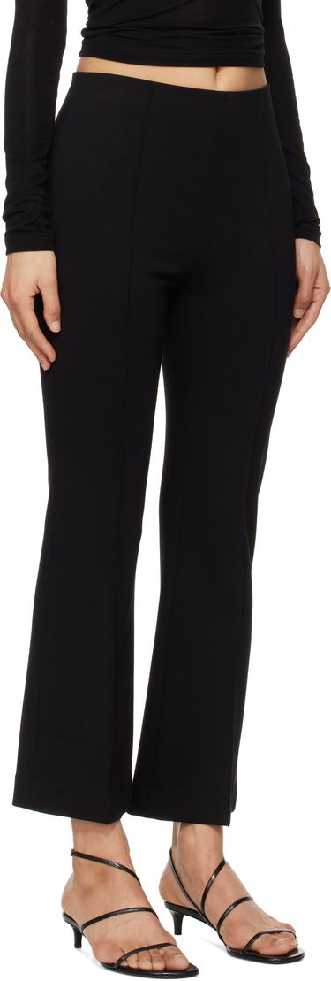 Hlače rag & bone Rag & Bone Irina Ponte Slim Fit Kick Flare Trousers Črna | WAC25S7003D803, 1