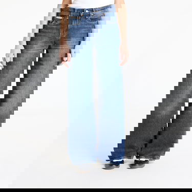 Kavbojke CALVIN KLEIN Calvin Klein Jeans The Wide Leg Tinted Jeans 31 Modra | LV047B933G VSM, 0