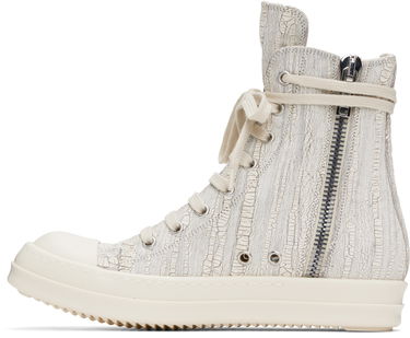 Superge in čevlji Rick Owens Rick Owens DRKSHDW Hollywood Megacrust High-Tops Bela | DS01E3800 SMMC, 2
