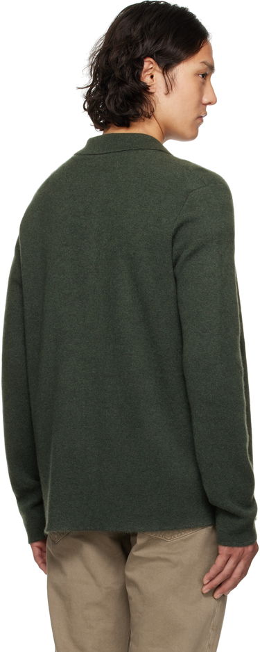 Pleteni pulover The Row The Row Iverson Cardigan Zelena | 874-Y363, 2