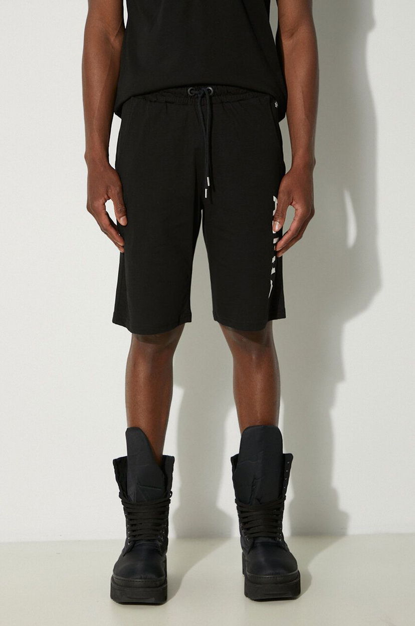 Kratke hlače Alpha Industries Jersey Short Črna | 116366.03