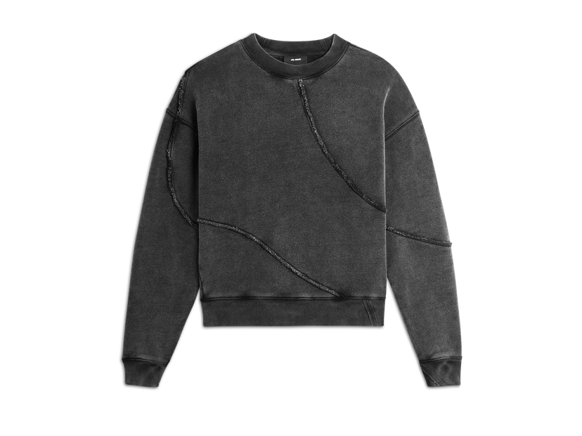 Pulover AXEL ARIGATO Hyde Washed Sweatshirt Siva | A2174002