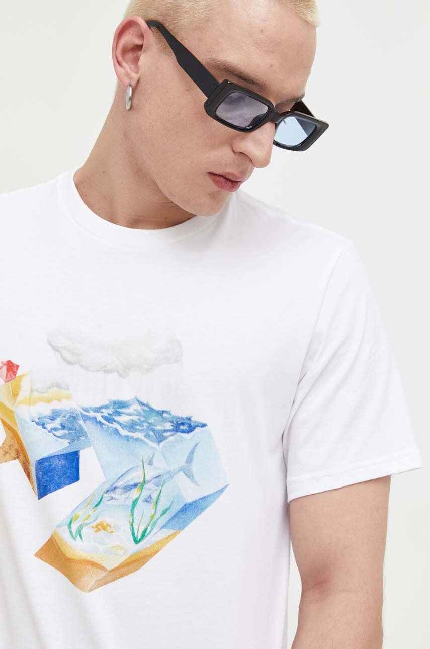Majica Converse Star Chevron Ocean Tee Bela | 10024746.A02, 0