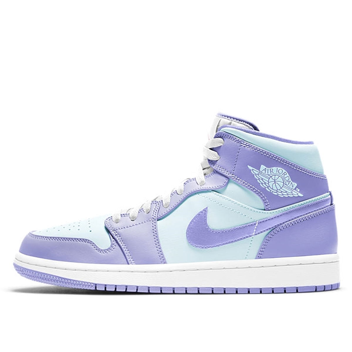 Superge in čevlji Jordan Air Jordan 1 Mid "Purple Pulse Glacier Blue" Turkizna | 554724-500, 1