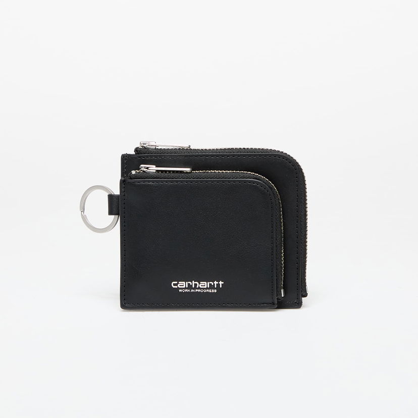 Denarnica Carhartt WIP Double Vegas Zip Wallet Črna | I033802.0M4XX